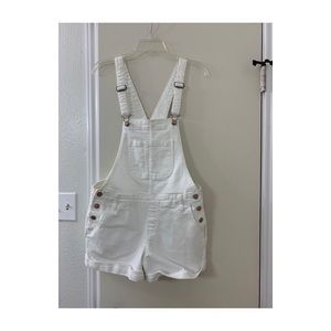 Old Navy White Overalls Size Small
